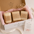 The Comfort Box | Vanilla Candle & Soap Gift Set