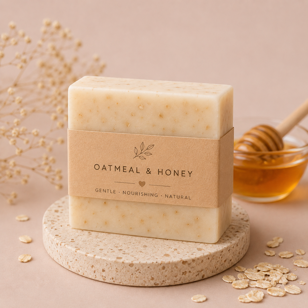 Oatmeal & Honey | Nourishing Soap