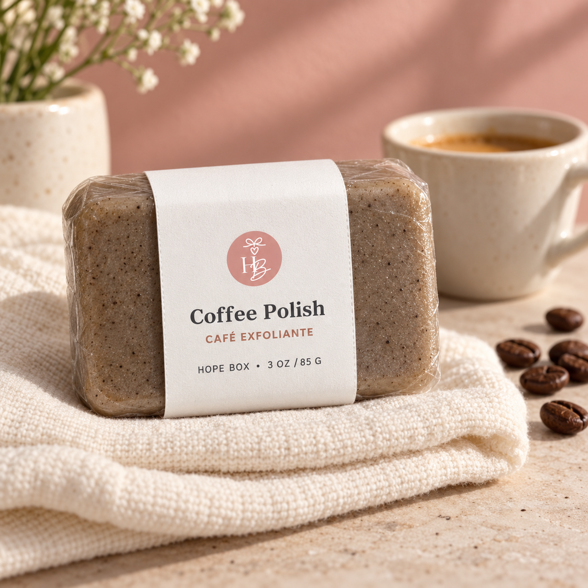 Coffee Polish | Exfoliating Soap