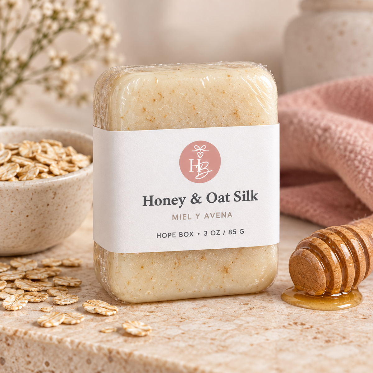 Honey & Oat Silk | Nourishing Soap