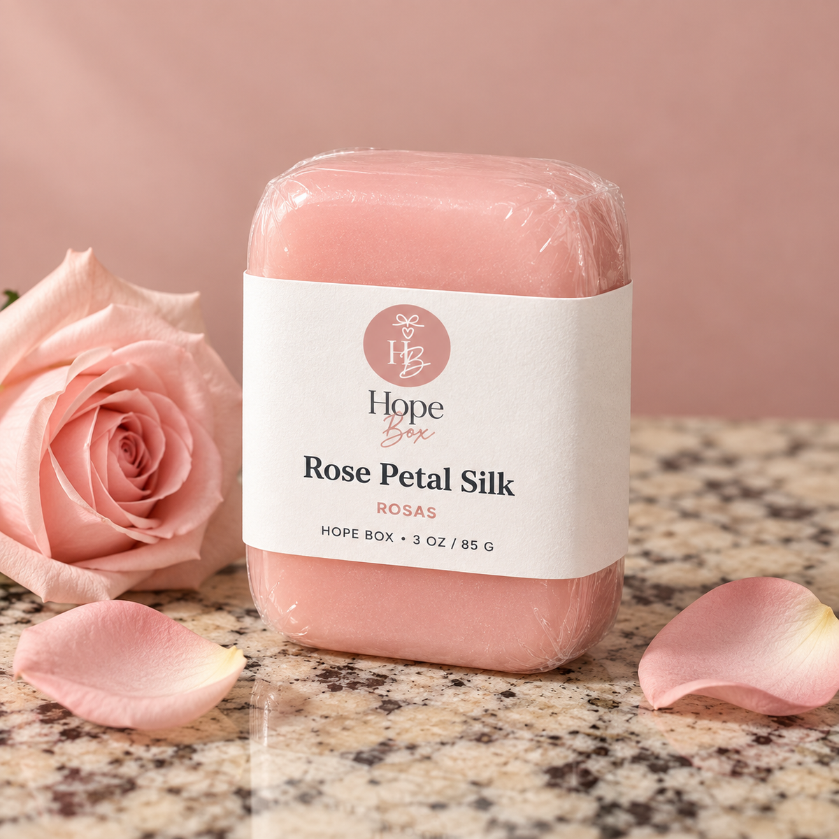 Rose Petal Silk | Gentle Cleansing Soap