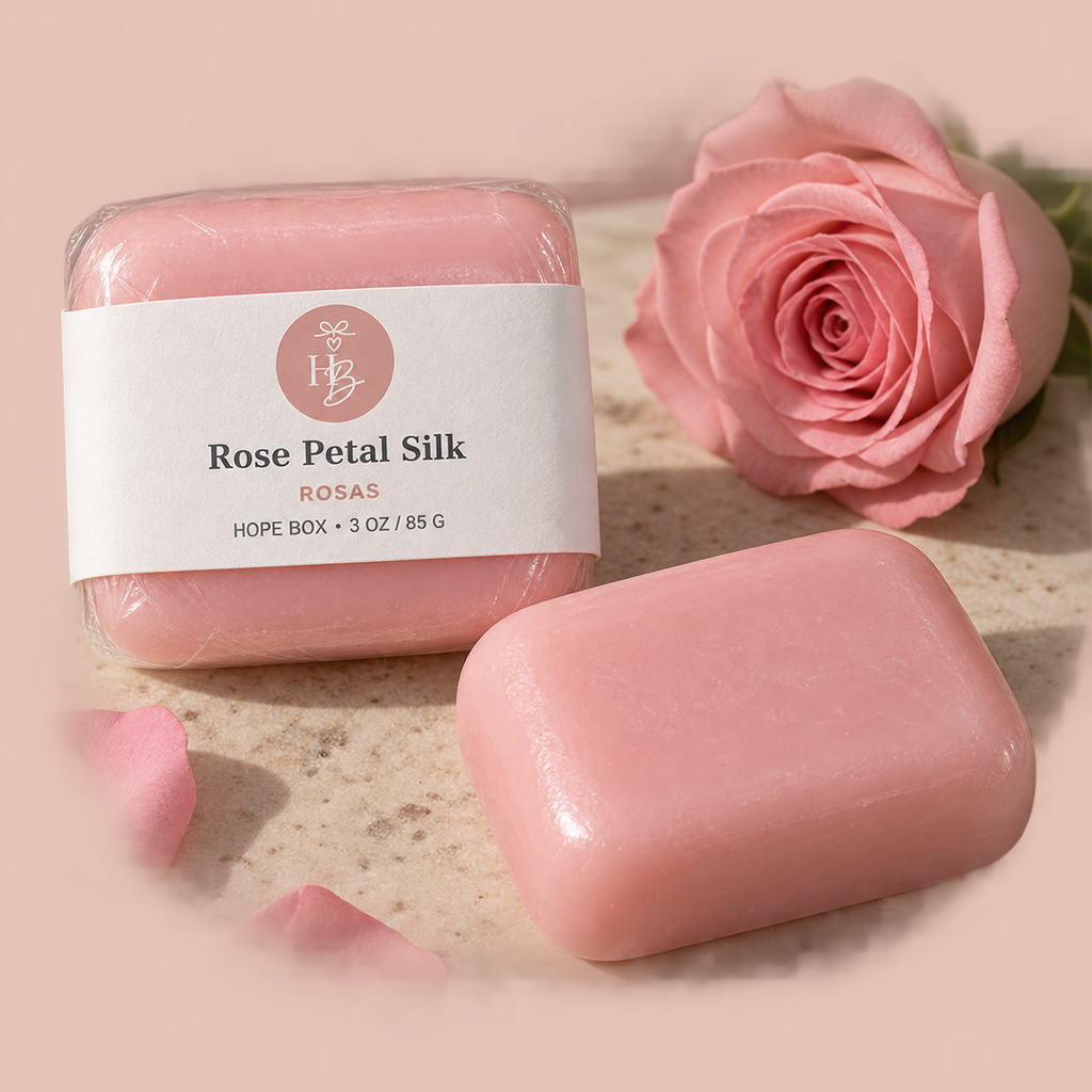 Rose Petal Silk | Gentle Cleansing Soap